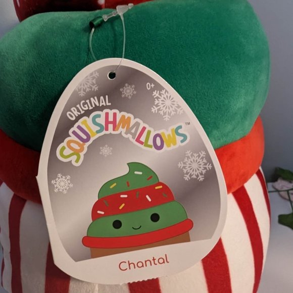 Chantal Christmas Squishmallow 12 Inch - Picture 2 of 2